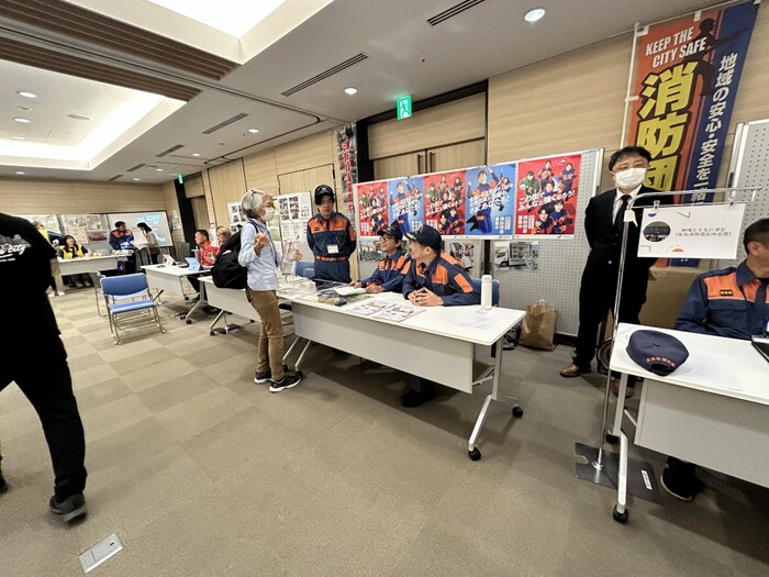 中消防団千田分団　出展の様子