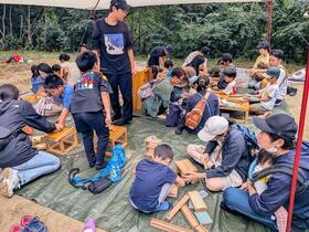 プレーパークの様子