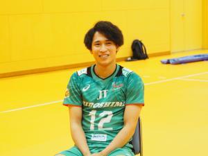 写真：広島サンダーズ　高木啓士郎選手　正面