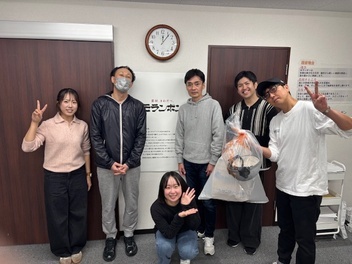 清掃に参加した方々