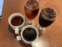 写真：コーヒー紅茶の画像