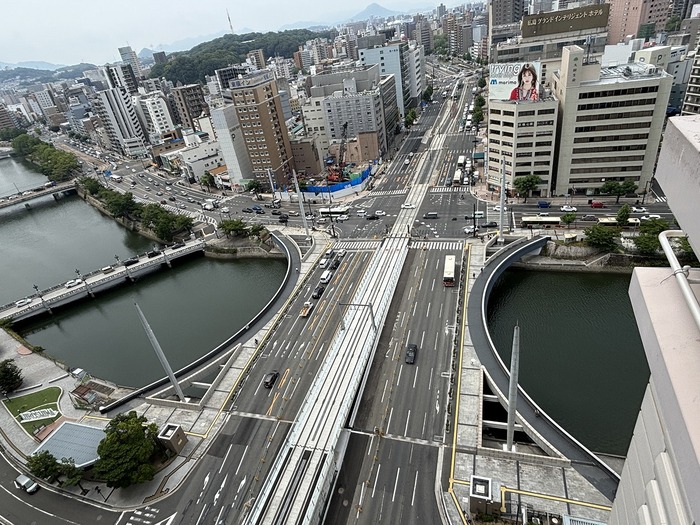 駅前大橋付近の写真