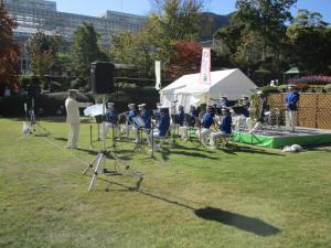 消防音楽隊の写真