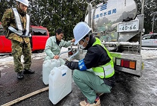 【画像】能登半島での応急給水の様子
