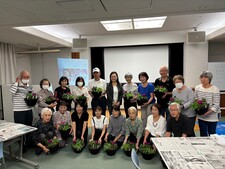写真：花の講習会
