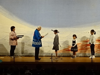 区民まつりポスター原画優秀作品表彰