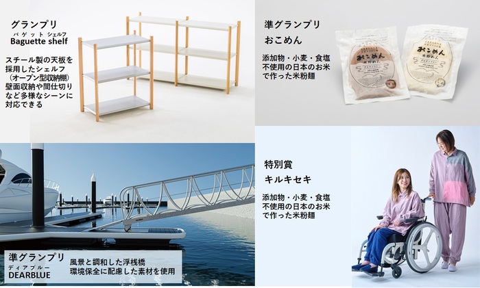受賞商品一覧