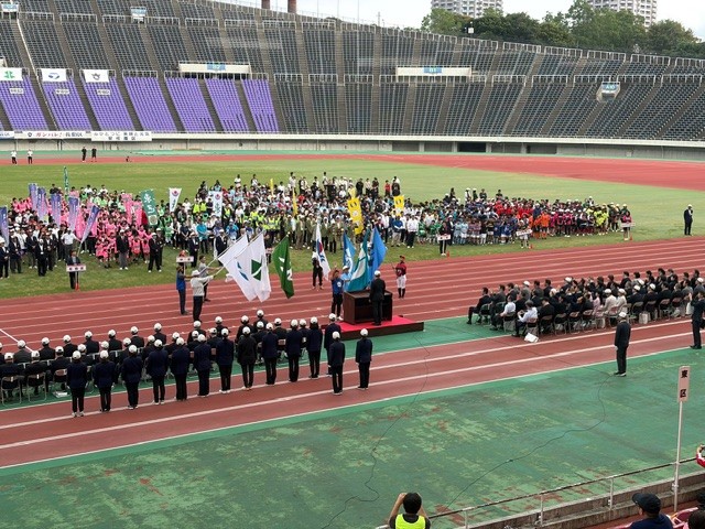 写真：開会式
