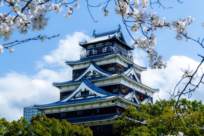 広島城天守（令和7年4月2日撮影）