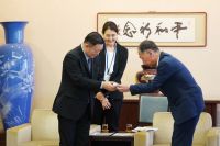 写真：カオ・キムホンASEAN事務総長訪問3