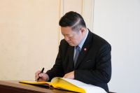 写真：カオ・キムホンASEAN事務総長訪問4