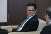 写真:ニキル・セス　国連事務次長補兼国連訓練調査研究所（ユニタール）総代表訪問1