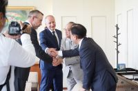 写真：ミホール・マーティン　アイルランド首相訪問4