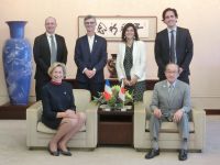 写真：ドラートル大臣訪問1