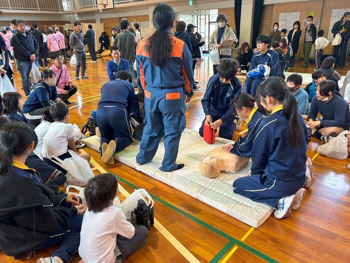 応急救命講座（AED操作体験）