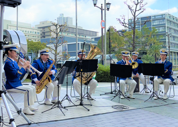 写真:「街なか火消し」火災予防イベント1