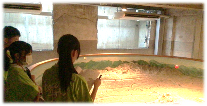 説明活動の様子