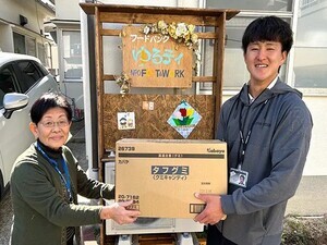 写真：フードドライブの様子