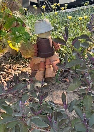 写真：陶器の人形