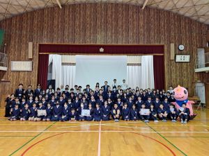 梅林小総合学習の集合写真