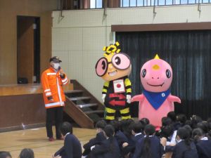 踏切安全教室in長束小学校1