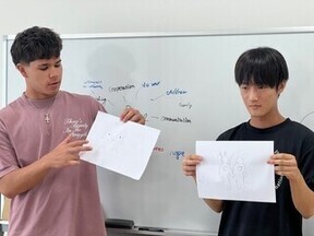 似島でのワークショップ