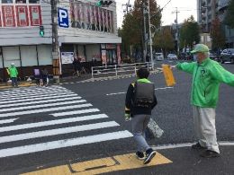 子どもの見守り活動