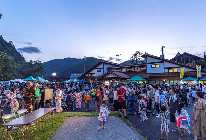 加計まつりの風景