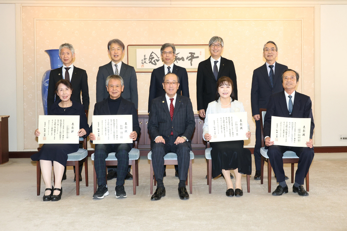 写真：令和7年度の受賞者
