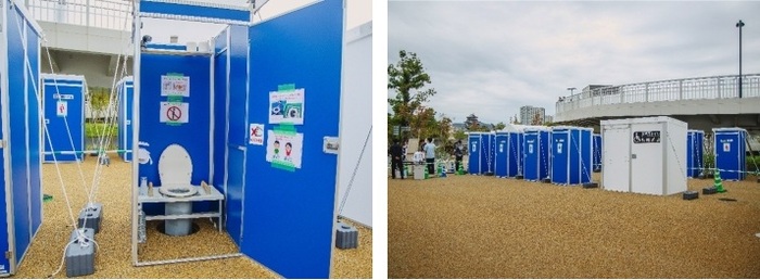 ひろしまフードフェスティバルでの設置状況1