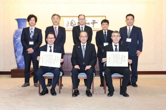 写真：令和7年度ごみ減量優良事業者表彰式