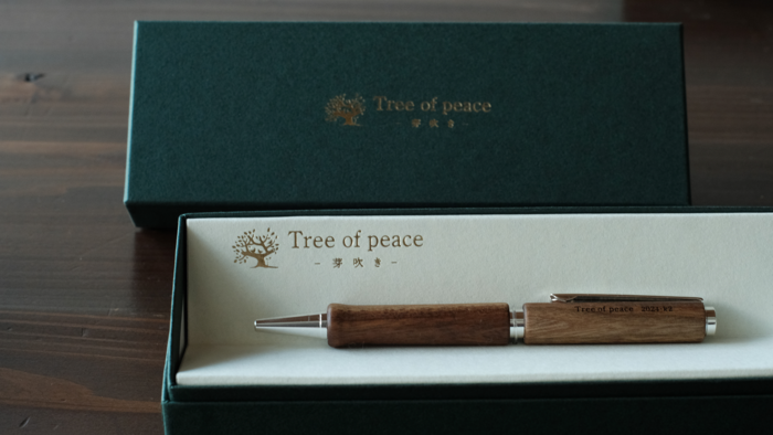 写真：Tree of Peace ボールペンのイメージ