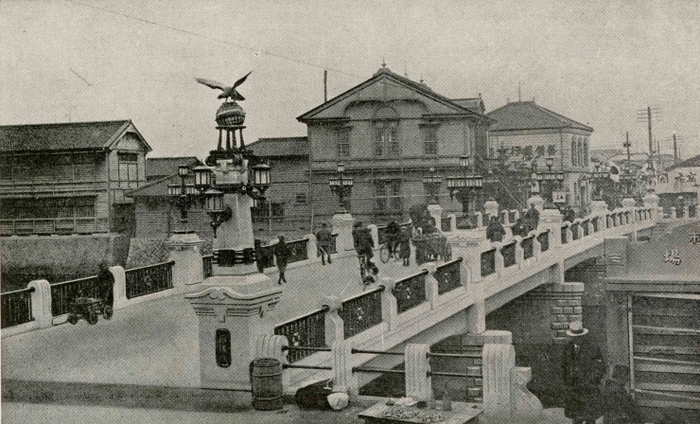 架け替え当時の猿猴橋