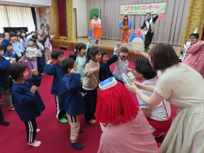 出演者とのふれあい