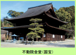 写真：不動院金堂（国宝）