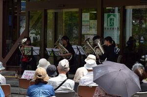 写真：安佐南区役所“小さな音楽会”