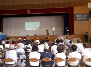 写真：五日市観音西学区での防災訓練