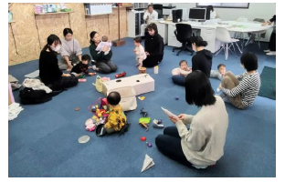 写真：誰でも気軽に立ち寄れる活動拠点づくり