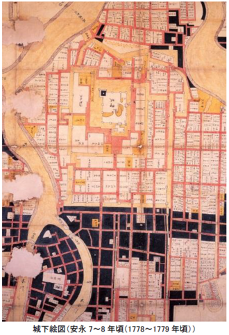 写真:城下絵図