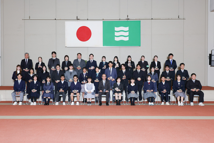 ひろしまフェニックス賞表彰式集合写真