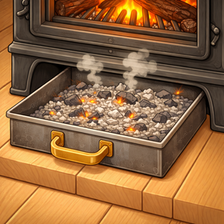 たき殻受けの画像です