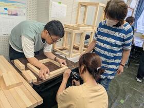 運営用具製作活動の様子