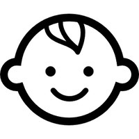 イラスト：幼児顔