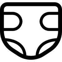 イラスト：おむつ