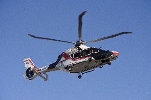 ヘリコプターの写真