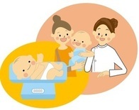 育児相談の様子を表したイラスト