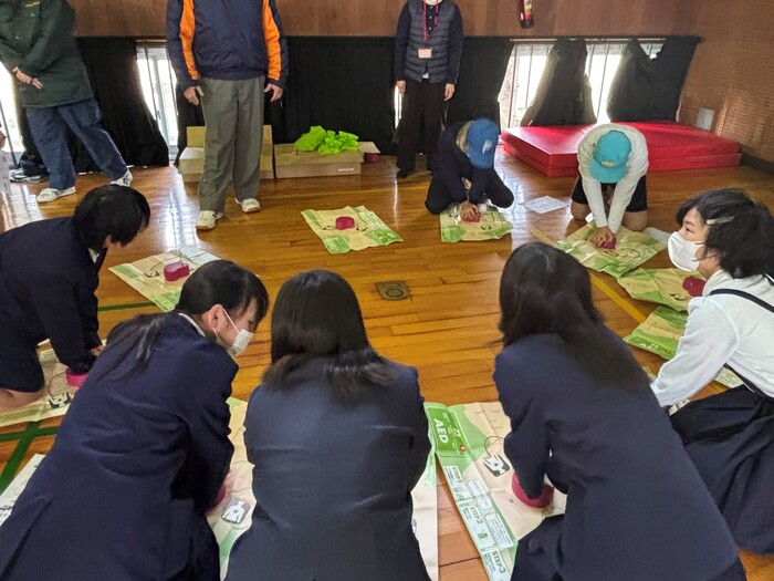 写真:防災フェアの様子