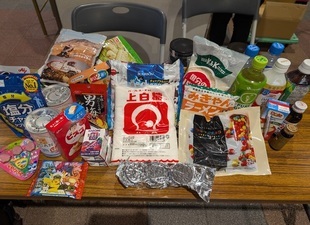 写真：環ッハッハinよしじまでのフードドライブの様子