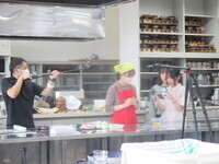 写真：動画作成の様子1