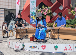 写真:AH! FF SPECIALでの演奏